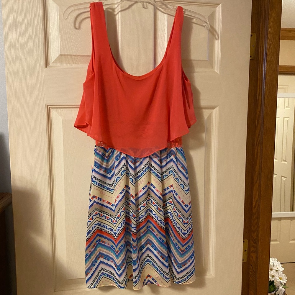 B darlin Aztec dress